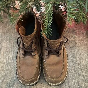 Men's Ariat Brown Leather Boots
